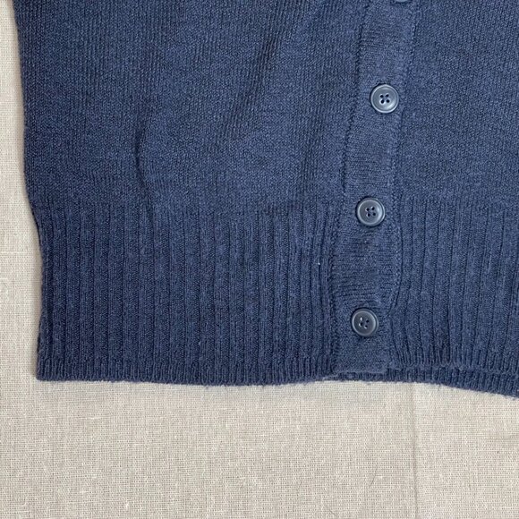 Sonoma Blue Balloon Sleeve Button-Front Cardigan - Small - Picture 5 of 10